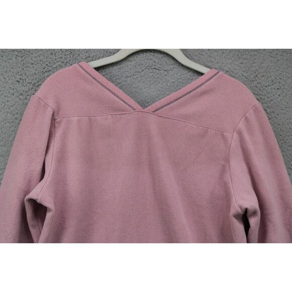 Cuddl Duds Fleece w/Stretch Thick Pajama Set-Size Medium-Drawstring-Pockets - Picture 16 of 16